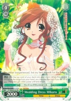 Wedding Dress Mikuru (SY/W08-E107 PR) (Promo) [The Melancholy of Haruhi Suzumiya] - POKÉ JEUX