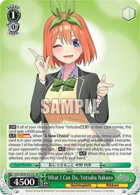 What I Can Do, Yotsuba Nakano (5HY/W90-E025S SR) [The Quintessential Quintuplets 2] - POKÉ JEUX