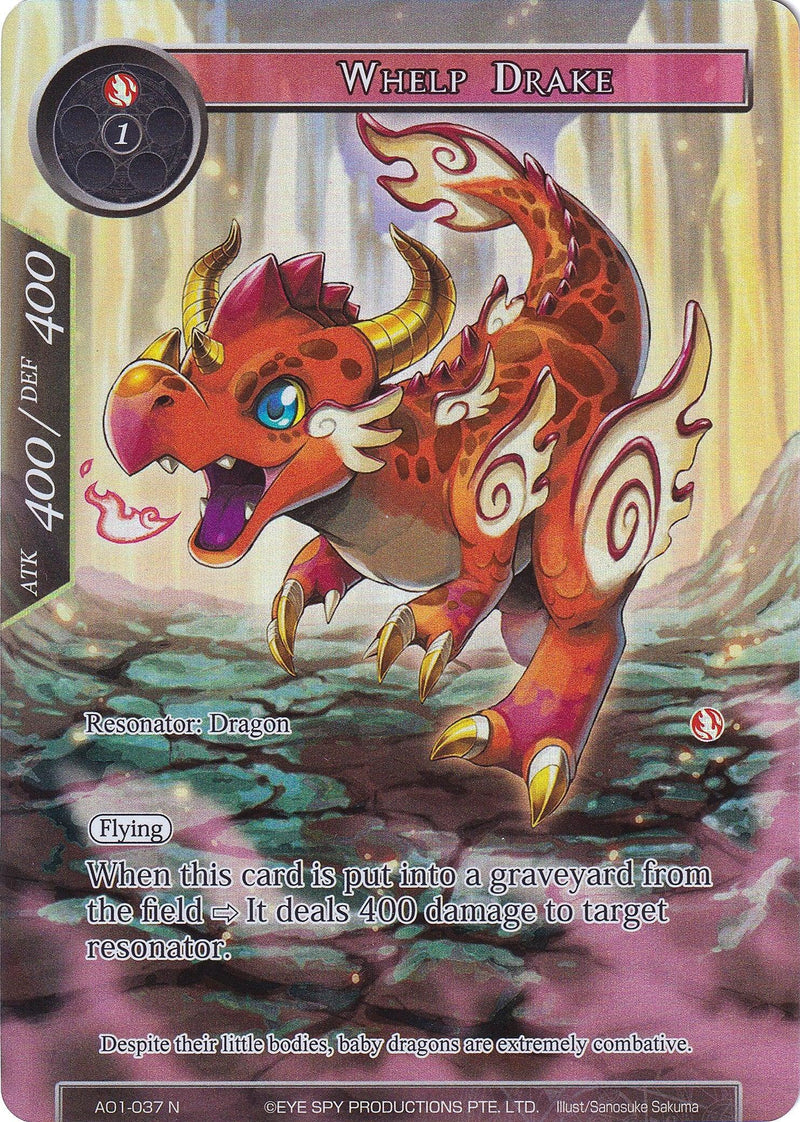 Whelp Drake (Full Art) (AO1-037) [Alice Origin] - POKÉ JEUX