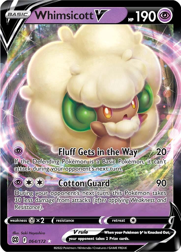 Whimsicott V (064/172) [Sword & Shield: Brilliant Stars] - POKÉ JEUX