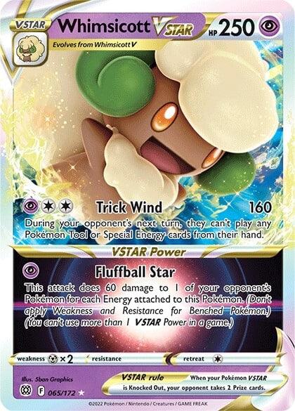 Whimsicott VSTAR (065/172) [Sword & Shield: Brilliant Stars] - POKÉ JEUX