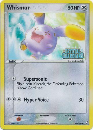 Whismur (69/100) (Stamped) [EX: Crystal Guardians] - POKÉ JEUX