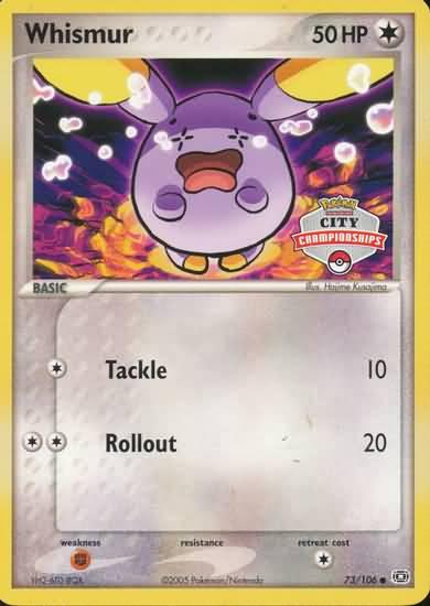 Whismur (73/106) (City Championship) [EX: Emerald] - POKÉ JEUX