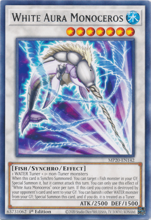 White Aura Monoceros [MP20-EN142] Rare - POKÉ JEUX