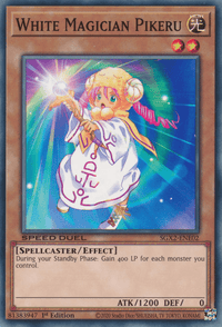 White Magician Pikeru [SGX2-ENE02] Common - POKÉ JEUX