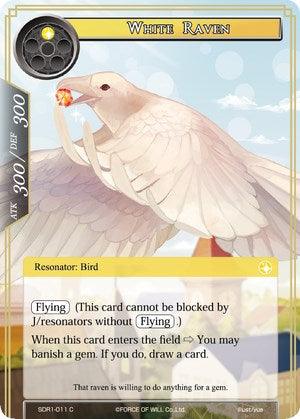 White Raven (SDR1-014) [Starter Deck: Reiya Cluster] - POKÉ JEUX