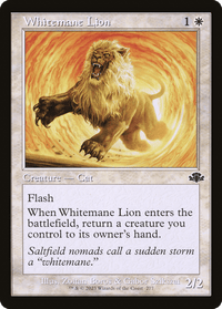 Whitemane Lion (Retro) [Dominaria Remastered] - POKÉ JEUX