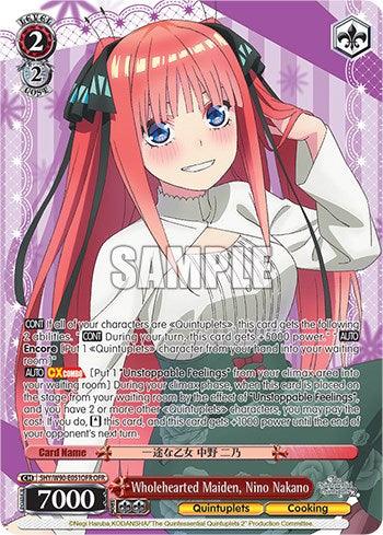 Wholehearted Maiden, Nino Nakano (5HY/W90-E051OFR OFR) [The Quintessential Quintuplets 2] - POKÉ JEUX