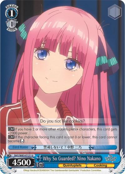 Why So Guarded? Nino Nakano (5HY/W83-E121 U) [The Quintessential Quintuplets] - POKÉ JEUX