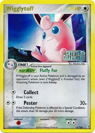 Wigglytuff (13/100) (Stamped) [EX: Crystal Guardians] - POKÉ JEUX