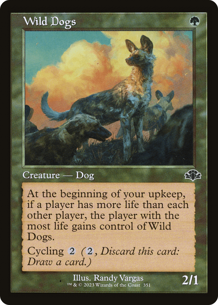 Wild Dogs (Retro) [Dominaria Remastered] - POKÉ JEUX