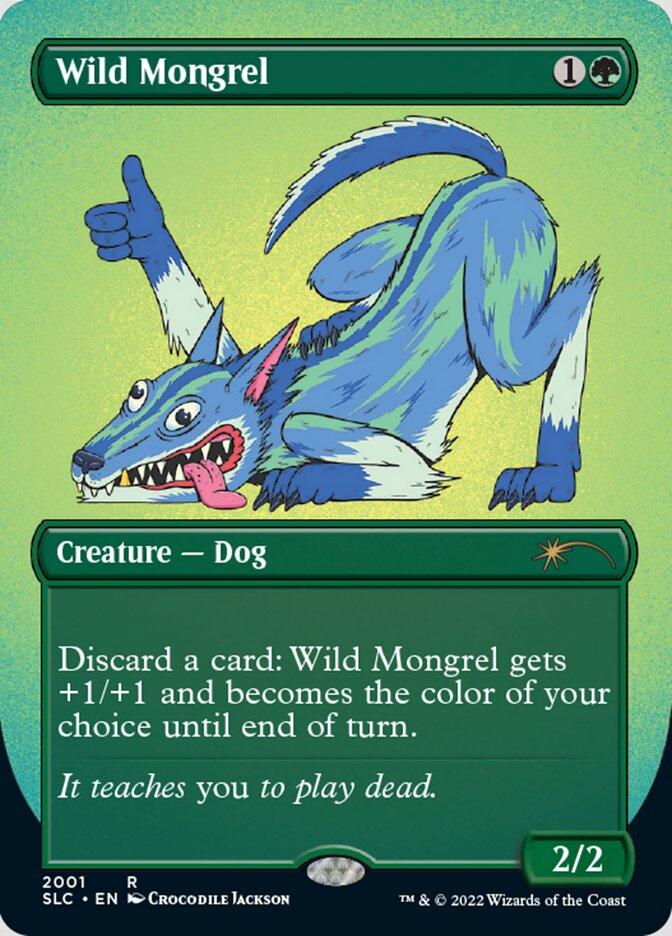 Wild Mongrel (Borderless) [Secret Lair 30th Anniversary Countdown Kit] - POKÉ JEUX