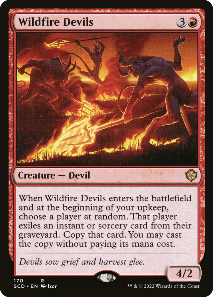 Wildfire Devils [Starter Commander Decks] - POKÉ JEUX