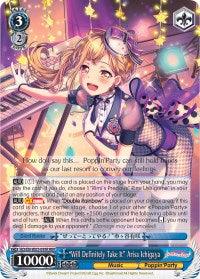 "Will Definitely Take It" Arisa Ichigaya (BD/EN-W03-099R RRR) [BanG Dream! Girls Band Party! MULTI LIVE] - POKÉ JEUX