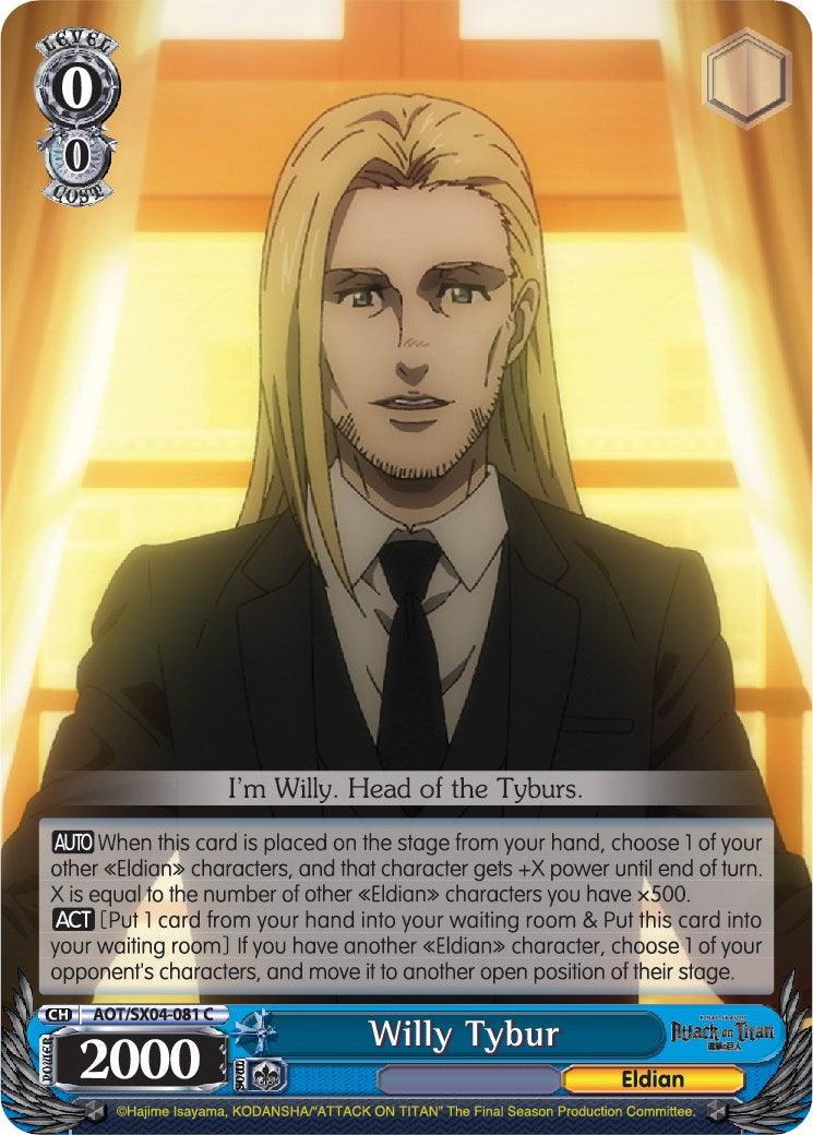 Willy Tybur [Attack On Titan: Final Season] - POKÉ JEUX