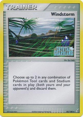 Windstorm (85/100) (Stamped) [EX: Crystal Guardians] - POKÉ JEUX