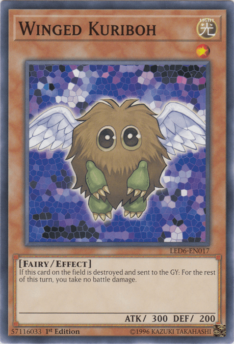 Winged Kuriboh [LED6-EN017] Common - POKÉ JEUX