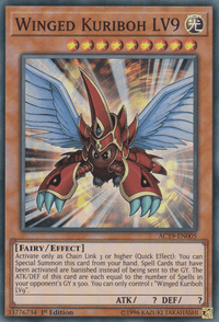 Winged Kuriboh LV9 [AC19-EN005] Super Rare - POKÉ JEUX