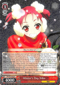 Winter's Day Niko (AW/S43-E059 R) [Accel World -Infinite Burst-] - POKÉ JEUX