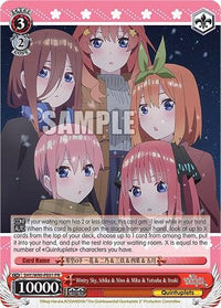 Wintry Sky, Ichika & Nino & Miku & Yotsuba & Itsuki (5HY/W90-PE01 PR) [The Quintessential Quintuplets 2] - POKÉ JEUX