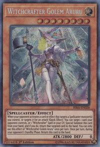 Witchcrafter Golem Aruru [RIRA-EN028] Secret Rare - POKÉ JEUX