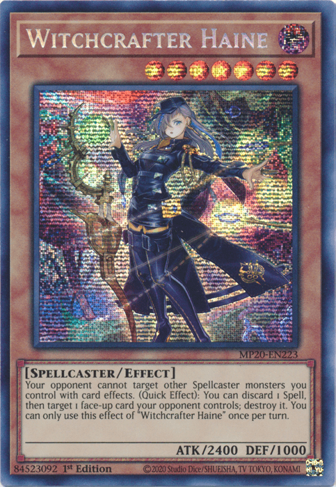 Witchcrafter Haine [MP20-EN223] Prismatic Secret Rare - POKÉ JEUX