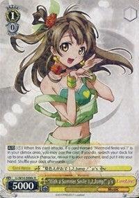 "With a Summer Smile 1,2,Jump!" u's (LL/W24-E006c R) [Love Live!] - POKÉ JEUX