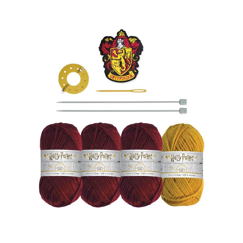 Wizarding World of Harry Potter - Knitting Kit Beanie Gryffindor - POKÉ JEUX - 5059072019279 - 5059072019279