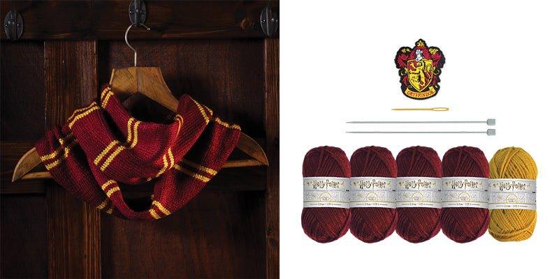 Wizarding World of Harry Potter - Knitting Kit Infinity Scarf Gryffindor - POKÉ JEUX - 5059072019316 - 5059072019316