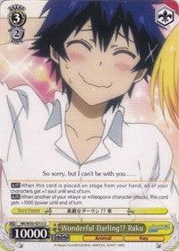 Wonderful Darling!? Raku (NK/W30-E013 U) [NISEKOI -False Love-] - POKÉ JEUX