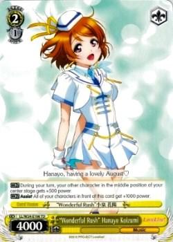 "Wonderful Rush" Hanayo Koizumi (LL/W24-E106 TD) [Love Live!] - POKÉ JEUX