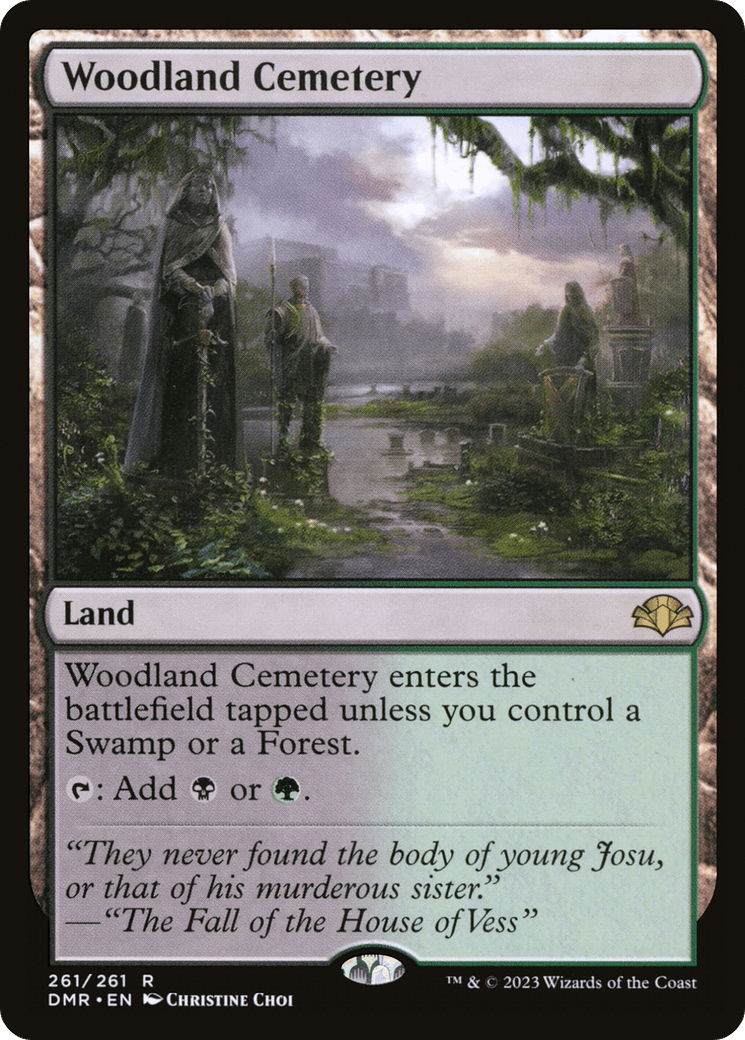 Woodland Cemetery [Dominaria Remastered] - POKÉ JEUX