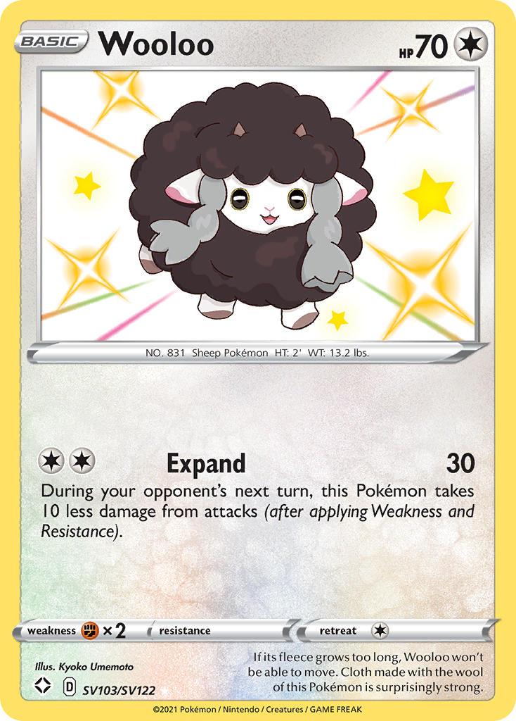 Wooloo (SV103/SV122) [Sword & Shield: Shining Fates] - POKÉ JEUX