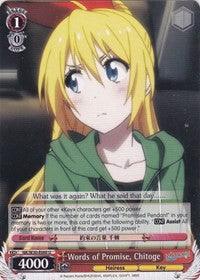 Words of Promise, Chitoge (NK/W30-E060 U) [NISEKOI -False Love-] - POKÉ JEUX