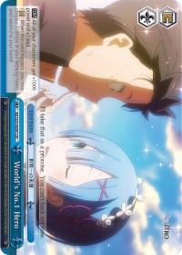 World's No.1 Hero (RZ/S55-E097 CR) [Re:ZERO Vol.2] - POKÉ JEUX