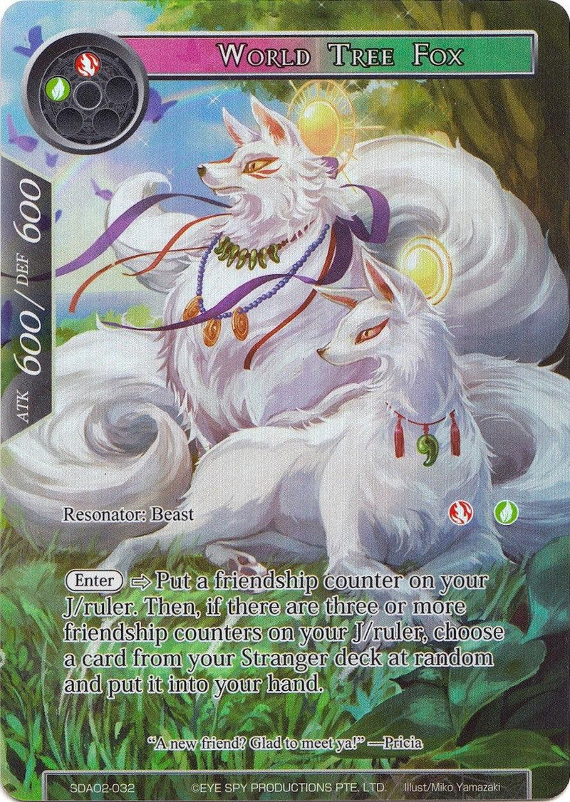 World Tree Fox (Full Art) (SDAO2-032) [Alice Origin II Starter Deck] - POKÉ JEUX