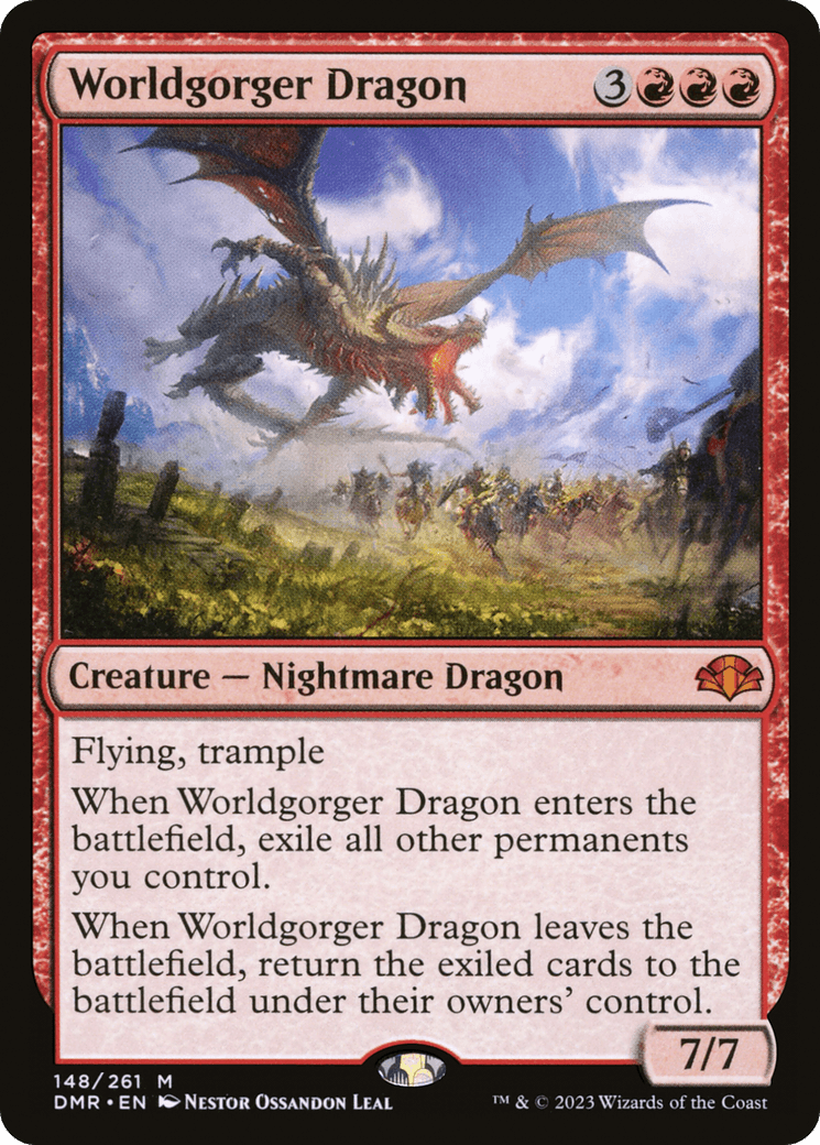 Worldgorger Dragon [Dominaria Remastered] - POKÉ JEUX