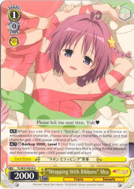 "Wrapping with Ribbons" Mea (TL/W37-E010 U) [To Loveru Darkness 2nd] - POKÉ JEUX