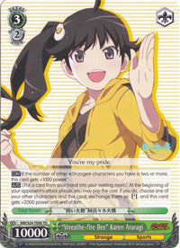 “Wreathe-fire Bee” Karen Araragi (NM/S24-TE06	TD) [NISEMONOGATARI] - POKÉ JEUX