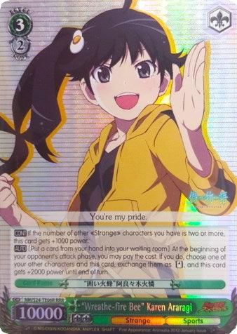 “Wreathe-fire Bee” Karen Araragi (NM/S24-TE06R RRR) [NISEMONOGATARI] - POKÉ JEUX