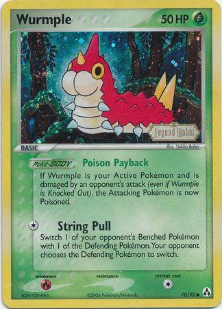 Wurmple (70/92) (Stamped) [EX: Legend Maker] - POKÉ JEUX