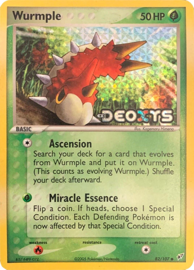 Wurmple (82/107) (Stamped) [EX: Deoxys] - POKÉ JEUX