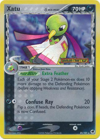 Xatu (25/101) (Delta Species) (Stamped) [EX: Dragon Frontiers] - POKÉ JEUX