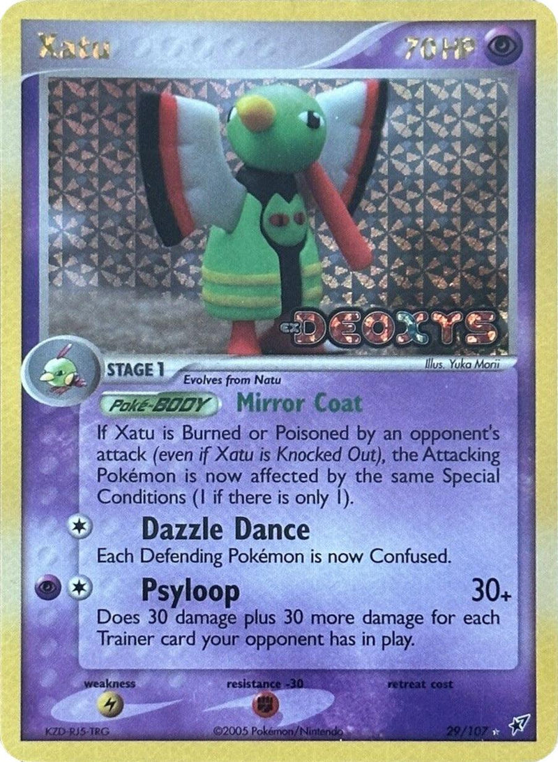 Xatu (29/107) (Stamped) [EX: Deoxys] - POKÉ JEUX