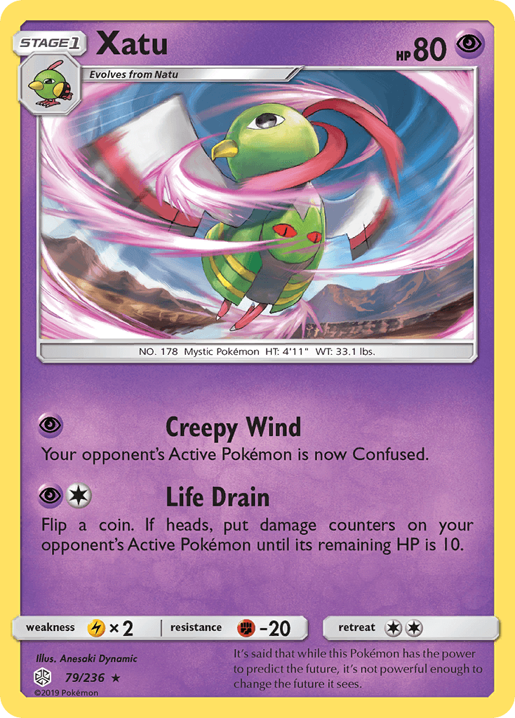 Xatu (79/236) [Sun & Moon: Cosmic Eclipse] - POKÉ JEUX