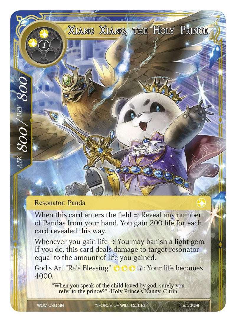 Xiang Xiang, the Holy Prince (WOM-020) [Winds of the Ominous Moon] - POKÉ JEUX