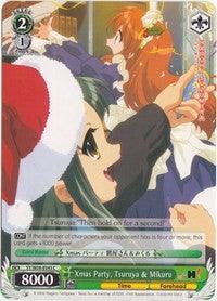 Xmas Party, Tsuruya & Mikuru (SY/W08-E043 C) [The Melancholy of Haruhi Suzumiya] - POKÉ JEUX