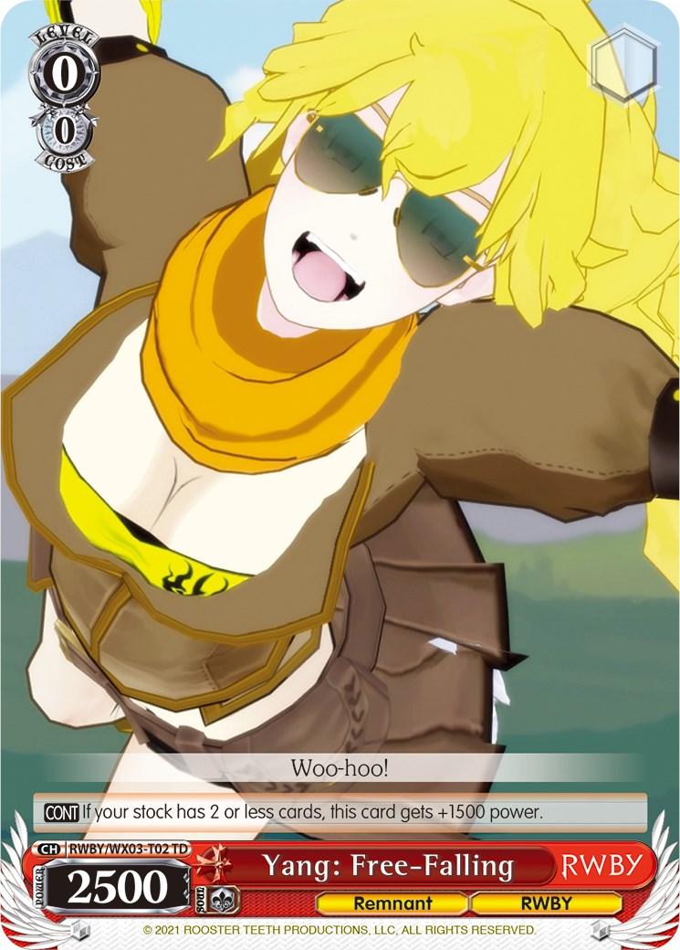 Yang: Free-Falling (RWBY/WX03-T02 TD) [RWBY] - POKÉ JEUX