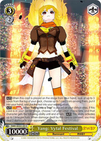 Yang: Vytal Festival (RWBY/WX03-005 R) [RWBY] - POKÉ JEUX