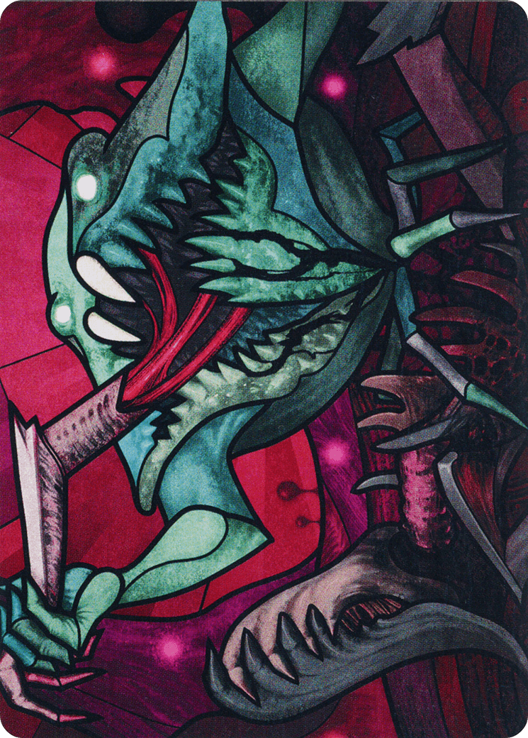 Yargle, Glutton of Urborg Art Card [March of the Machine Art Series] - POKÉ JEUX